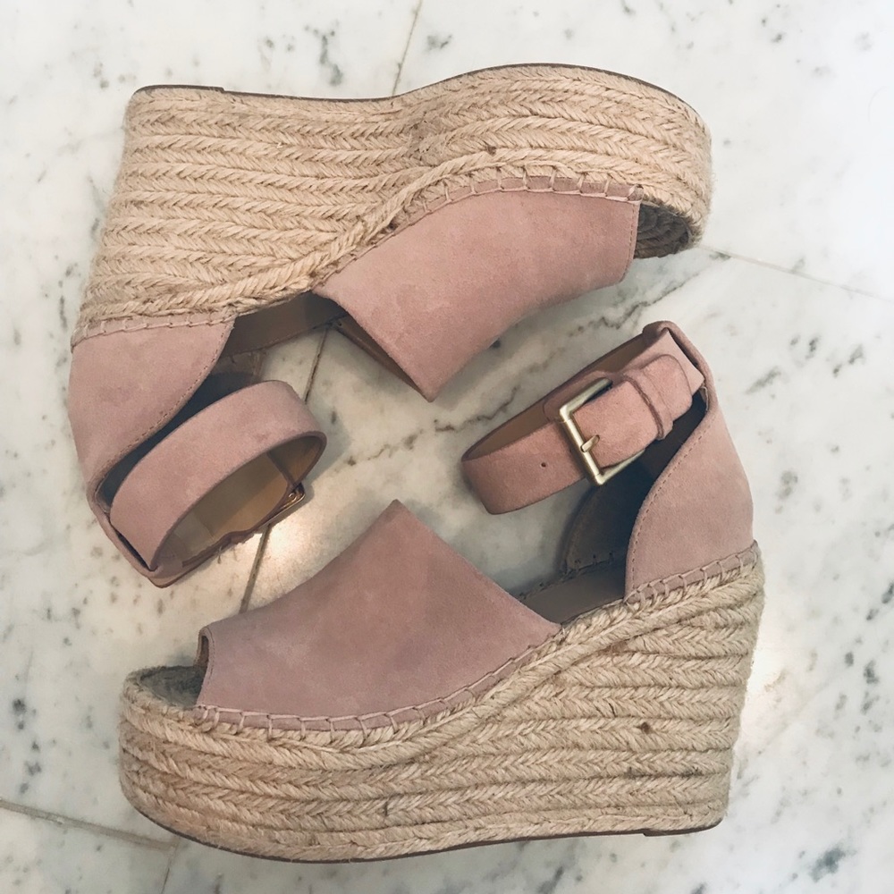 Marc Fisher Platform Espadrille Wedges